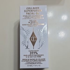 Charlotte Tilbury Collagen Superfusion Facial Oil - White and Gold